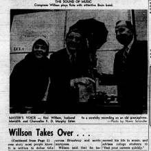 Meredith Willson takes over, page 2 of 2, March 31, 1965