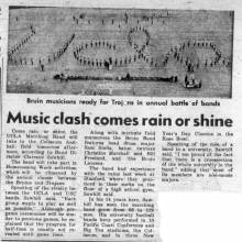 Sawhill comments on Band, Script UCLA photo. November 19, 1965