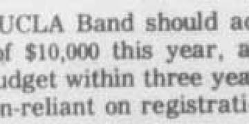Daily Bruin Articles (1917-2000's)