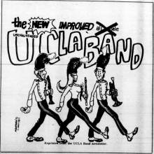 The "New Improved UCLA Band," cartoon. September 25, 1972