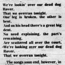 Varsity Band Tucson story, March 27, 1974