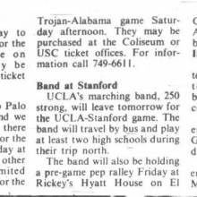 Details of Stanford trip, October 5, 1977