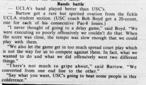 "Bands battle," January 31, 1977