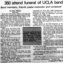 350 attend Kelly James' funeral, 1 of 2, October 5, 1981 