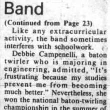 Band feature, 2 of 2, December 2, 1981
