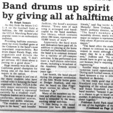 Band feature, 1 of 2, December 2, 1981