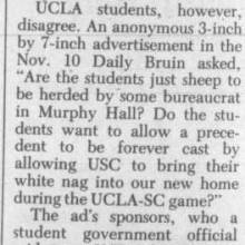 Traveler ad article, November 16, 1982