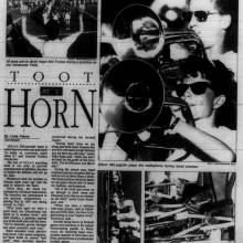 "Toot my horn," feature October 31, 1989