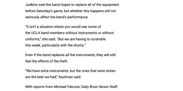 2000 Band Bowl Theft