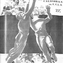 1935 Goal Post UCLA vs. Cal Cover