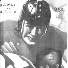 1935 Goal Post UCLA vs. Hawaii Cover