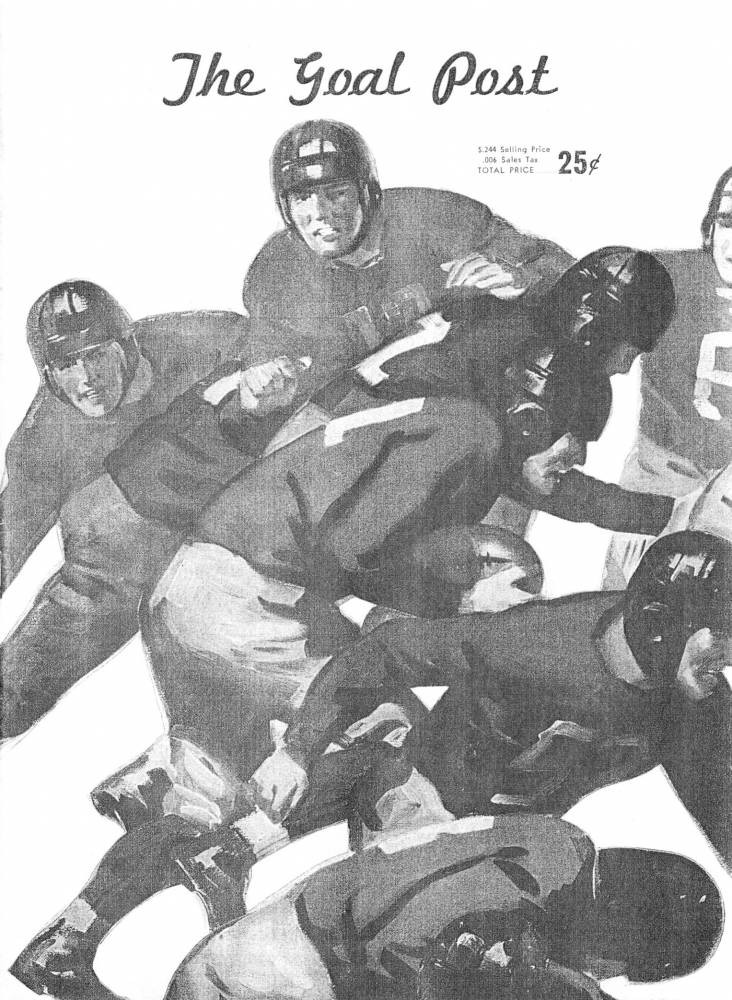 1944 Goal Post UCLA vs. St Mary's cover