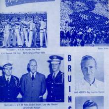 1946 Goal Post UCLA vs. USC UCLA Halftime Halftimex