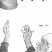 1947 Goal Post UCLA vs. Iowa cover