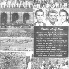 1947 Goal Post UCLA vs. Cal Bruin Halftime page