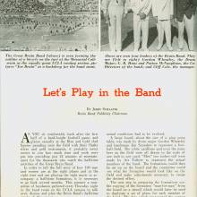 1948 Goal Post UCLA vs. Stanford Band Page 1