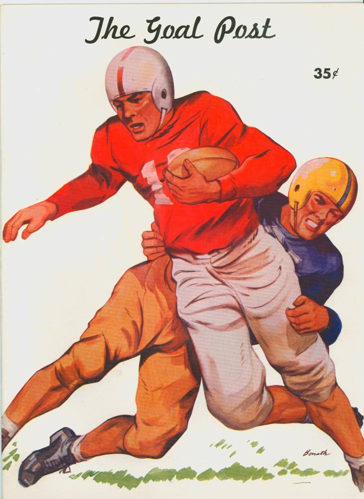 1948 Goal Post UCLA vs. Stanford Cover