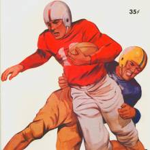 1948 Goal Post UCLA vs. Stanford Cover