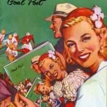 1949 Goal Post UCLA vs. UW cover