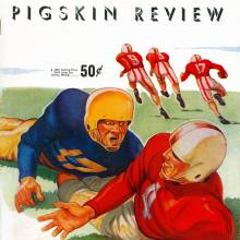 1951 Pigskin Review UCLA at USC cover