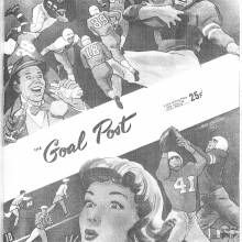 1951 Goal Post UCLA vs. Cal cover