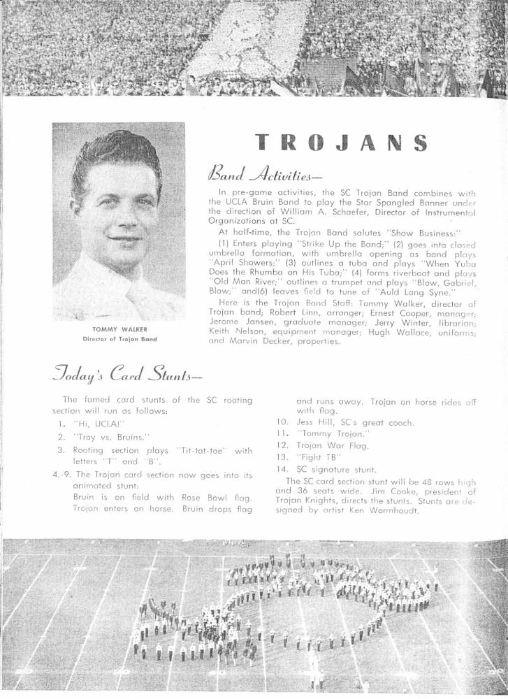 1952 Goal Post UCLA at USC page 49