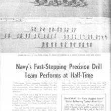 1952 Goal Post UCLA vs. Oregon State Navy Drill page 20