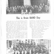 1952 Goal Post UCLA vs. Rice Band Day page 34