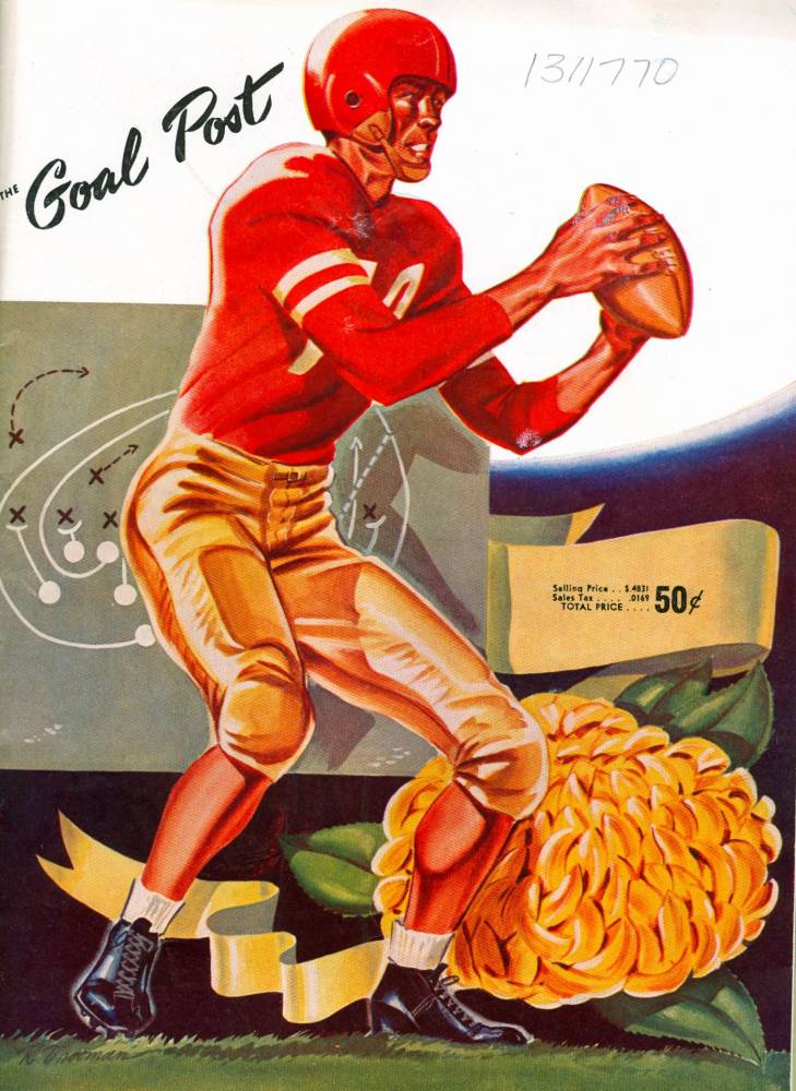 1952 Goal Post UCLA vs. Stanford cover