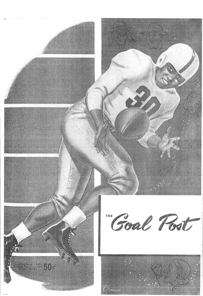 1952 Goal Post UCLA vs. TCU cover