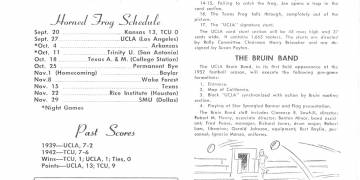 1952 Football Programs