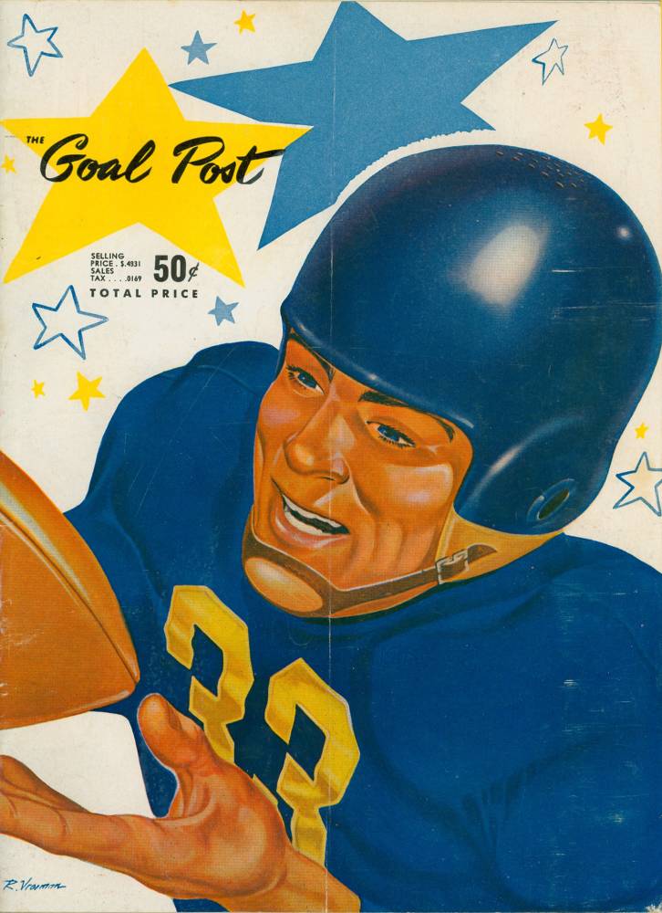 1953 Goal Post UCLA vs. Washington Cover