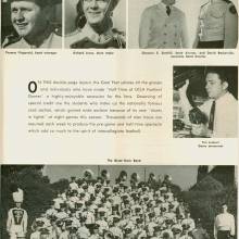 1953 Goal Post UCLA vs. Washington Band Page
