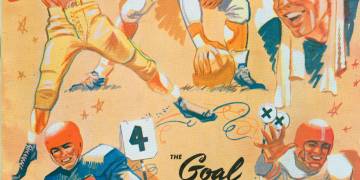 1954 Football Programs