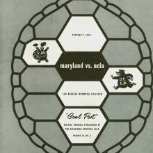 1954 101 Goal Post Inside Cover Maryland