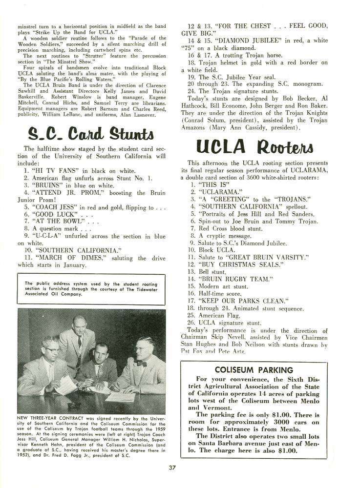 1955 Pigskin Review Band Page 2