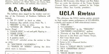 1955 UCLA at USC Football Program