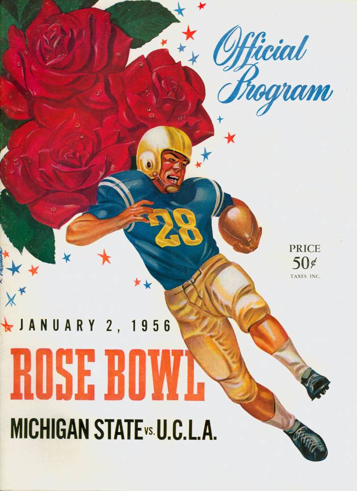 1956 Rose Bowl Official Program Cover