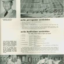 1956 Rose Bowl Official Program Band Page