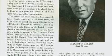 1956 UCLA vs. Kansas Football Program