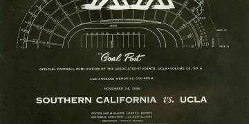 1956 UCLA vs. USC Football Program