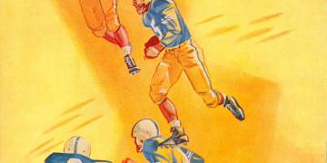 1956 Football Programs 