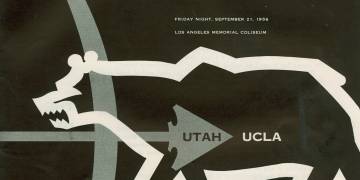 1956 UCLA vs. Utah Football Program