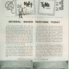1957 Goal Post UCLA vs. Cal All UC Weekend Band Page 1