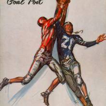 1957 Goal Post UCLA vs. Cal All UC Weekend Cover