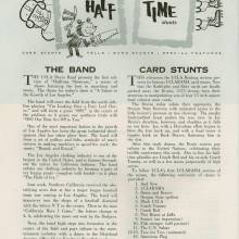 1957 Goal Post Oregon State Band Page 