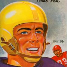 1958 Goal Post UCLA vs. Oregon Cover