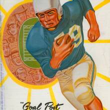 1958 Goal Post UCLA vs. Pitt Cover