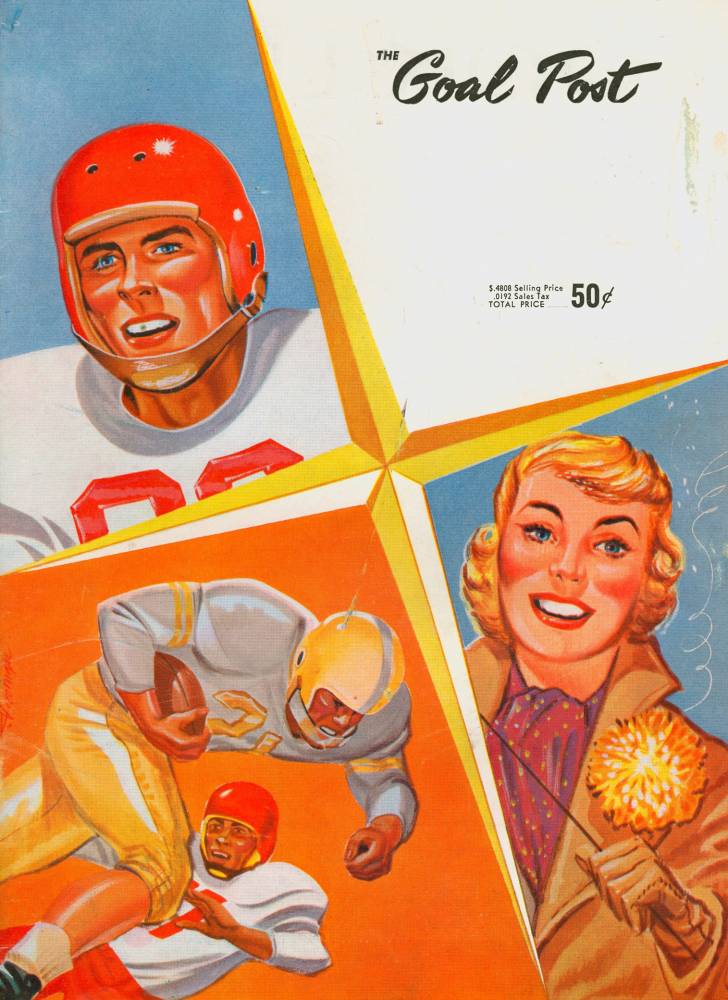 1958 Goal Post UCLA vs. Stanford Cover