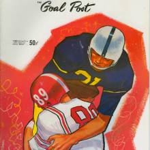 1959 Goal Post UCLA vs. Utah Cover